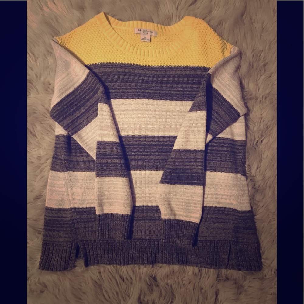 Liz Claiborne Striped Sweater